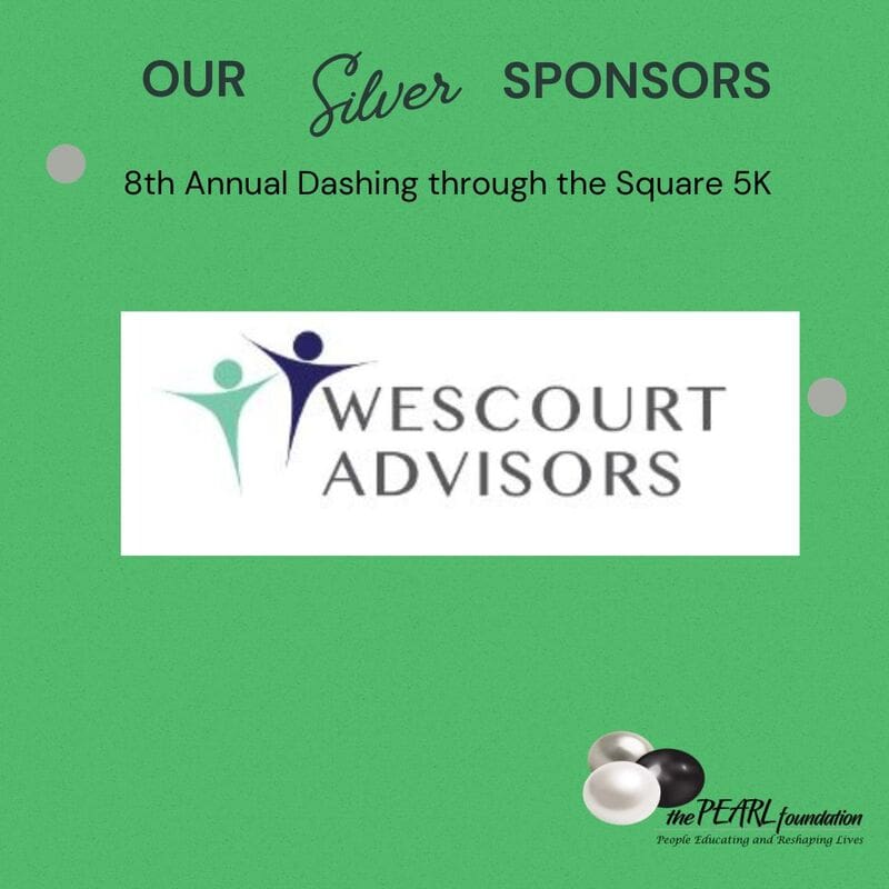 A green background with the wescourt advisors logo.